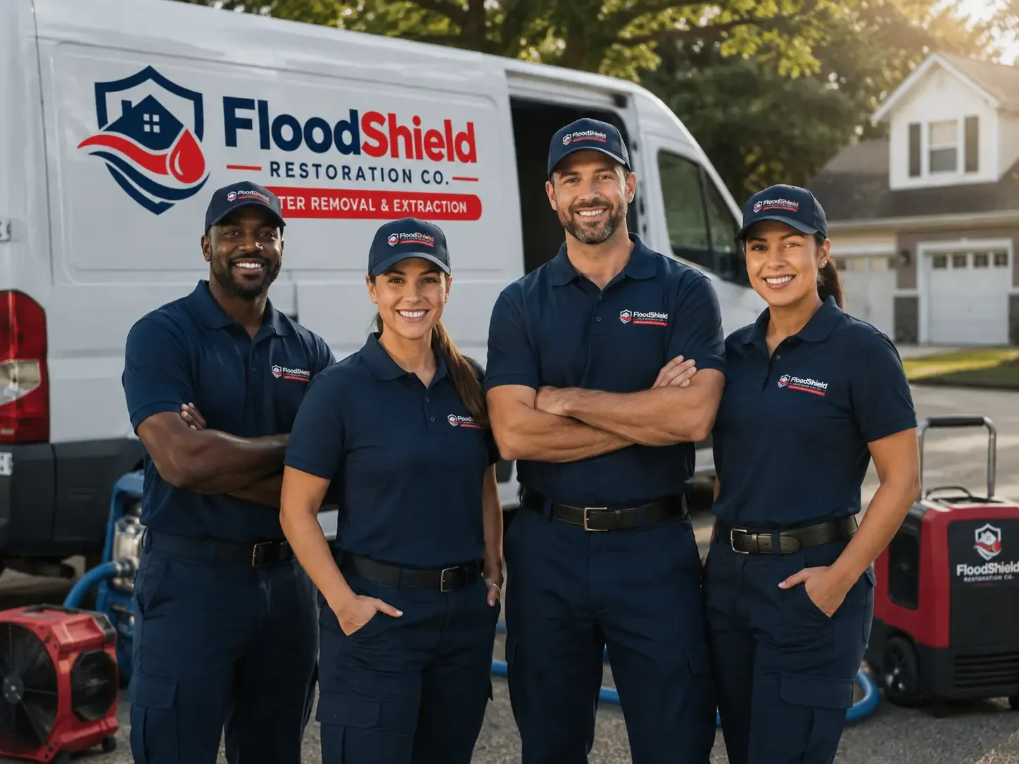 Flood Damage Restoration company in Hooks, TX