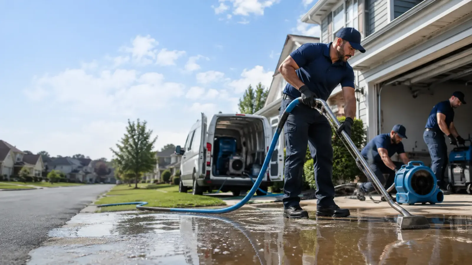 Flood Damage Restoration in Hooks, TX